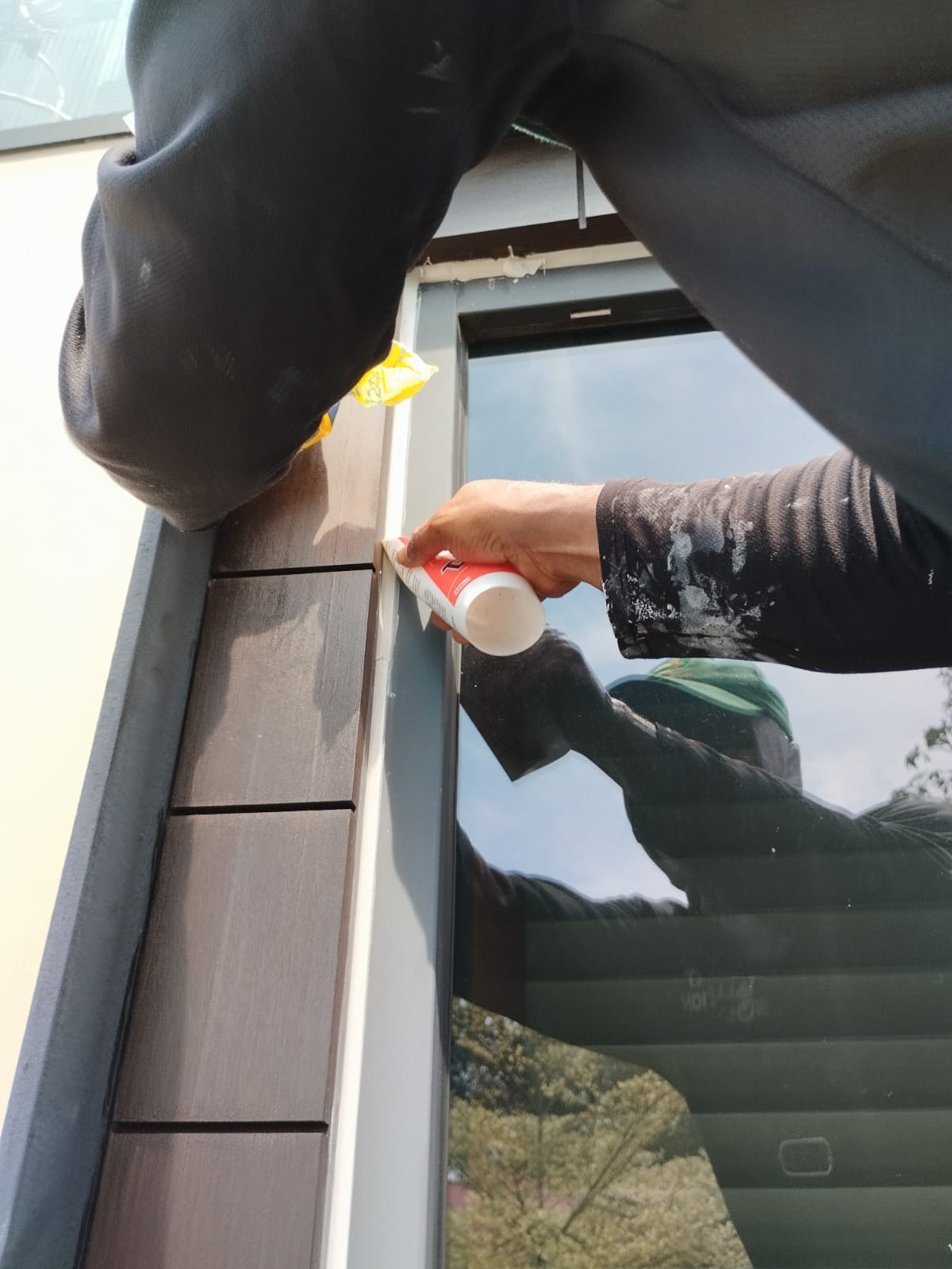 Painting and sealant